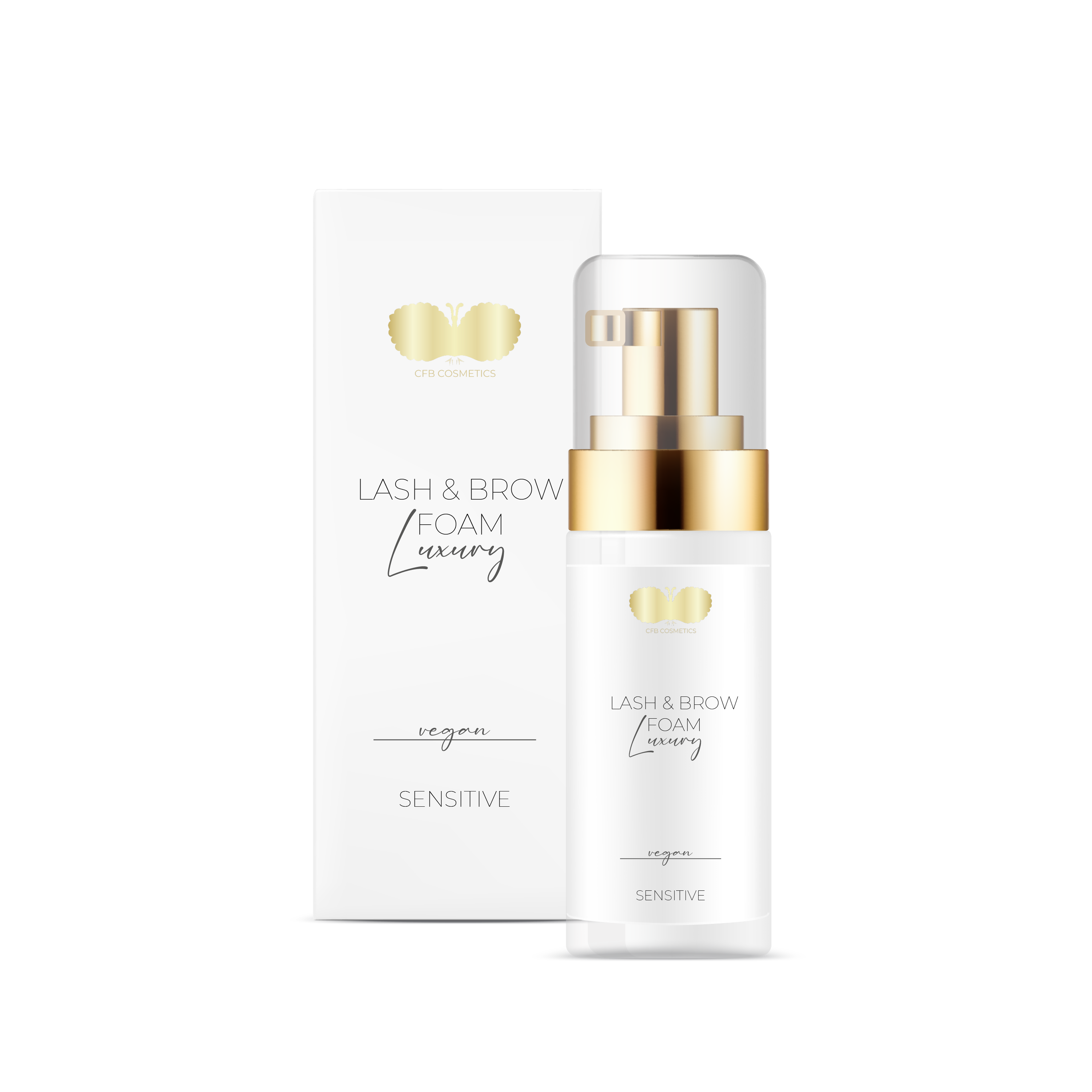 Wimpernshampoo | Lash & Brow Foam | Luxury | 30ml